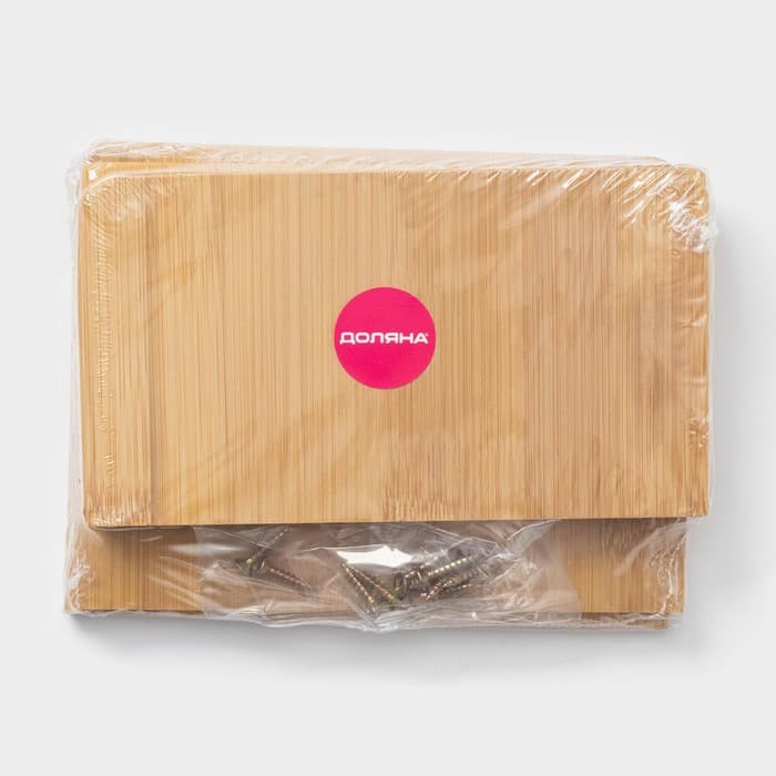 Подставка для разделочных досок и крышек Доляна, 18×10 см, 3 секции