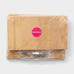 Подставка для разделочных досок и крышек Доляна, 18×10 см, 3 секции