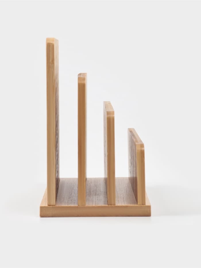 Подставка для разделочных досок и крышек Доляна, 18×10 см, 3 секции