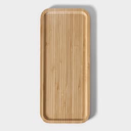 Блюдо для подачи Доляна Striata, прямоугольное, 30×13 см, бамбук