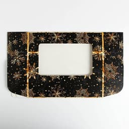 Коробка для эклеров с вкладышами новогодняя «Пусть сбудутся желания», 25×15×7 см