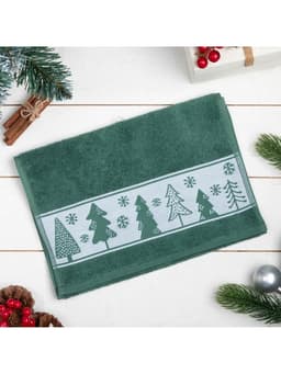 Полотенце махровое «Этель. Ёлочки», 30×60 см, хлопок 100%