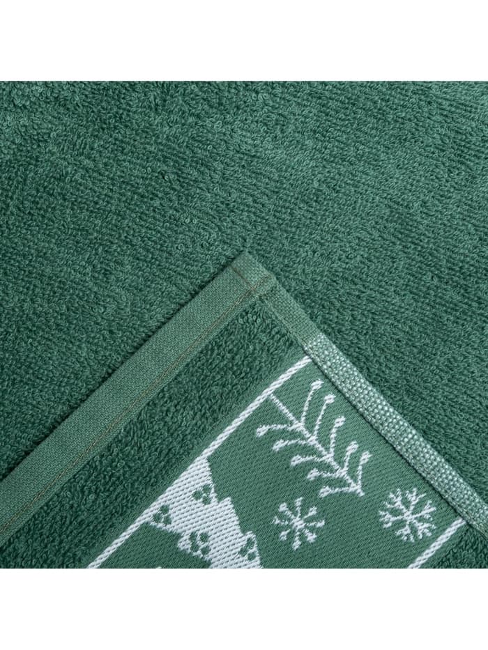 Полотенце махровое «Этель. Ёлочки», 30×60 см, хлопок 100%