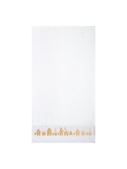 Полотенце махровое «Этель. Новый год: Домики», 50×90 см, хлопок 100%