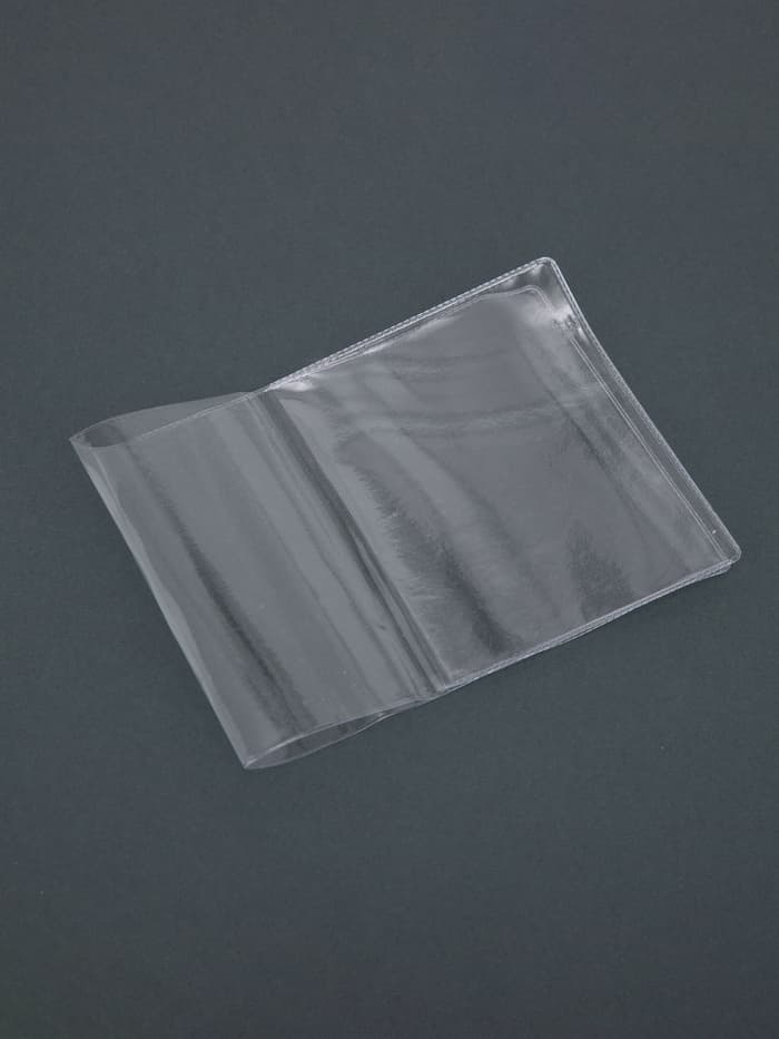 Обложка для зачётной книжки, 120 мкн, прозрачная