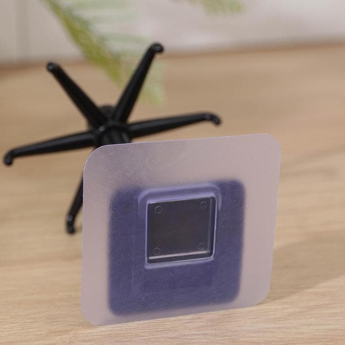 Держатель - крючок для кухонных принадлежностей Доляна Hold, пластик, чёрный