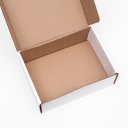 Коробка складная, белая, для подарков, хранения и отправки посылок, 27×21×9 см