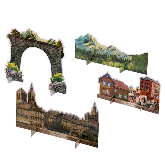 Железная дорога радиоуправляемая «С Новым Годом», эффект дыма