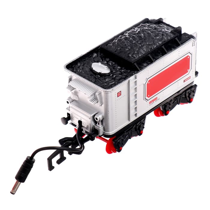 Железная дорога радиоуправляемая «С Новым Годом», эффект дыма