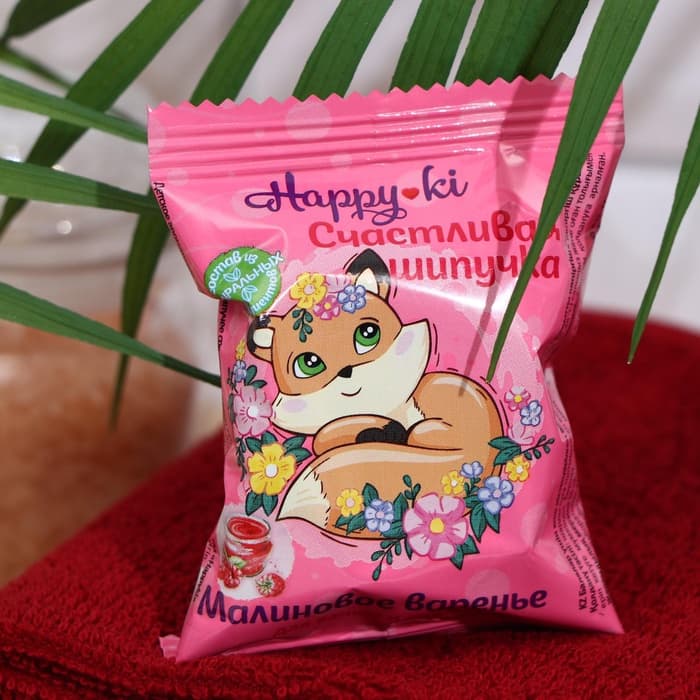 Бомбочка для ванн шипучая Хеппики «счастливая шипучка» 40 г