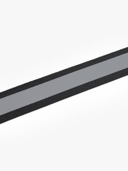 Светоотражающая лента стропа, 20 мм, 5 ± 1 м, цвет чёрный