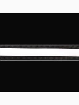 Светоотражающая лента стропа, 20 мм, 5 ± 1 м, цвет чёрный