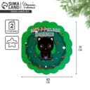 Открытка С Новым годом фигурная «Новогодняя милота», 11×11 см