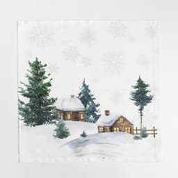 Скатерть на стол с салфетками «Этель» Forest animals: скатерть 150×220±3 см с ГМВО, салфетки 40×40 см - 12 шт.