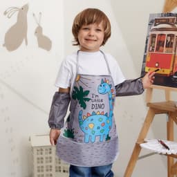 Фартук детский с нарукавниками «Этель» Little dino, 49×39 см