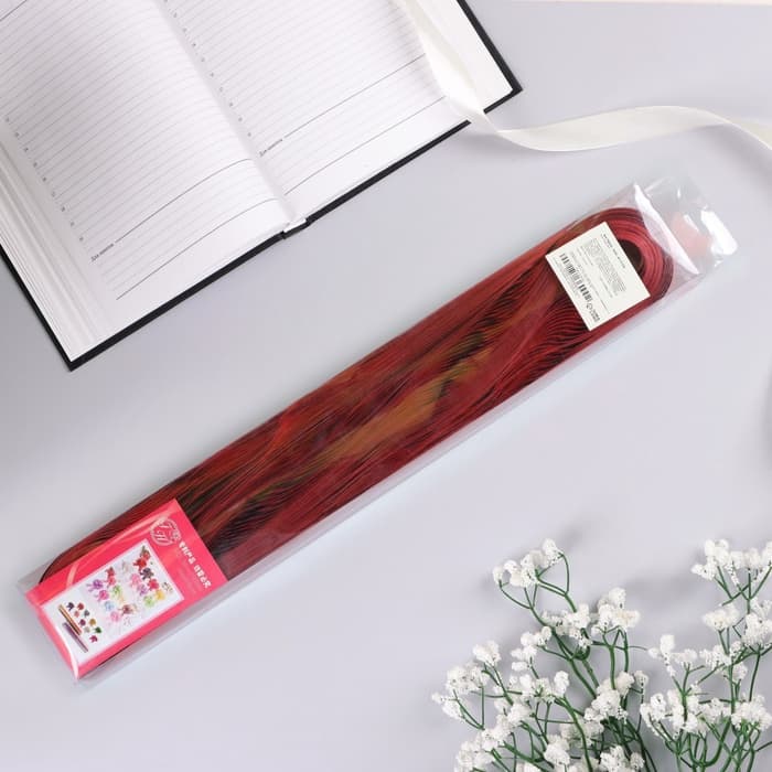 Подарочный бант - шар №3 металлик, красный, для упаковки подарков