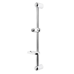 Душевая стойка ZEIN S01, с пластиковой мыльницей, поворотный держатель, сатин