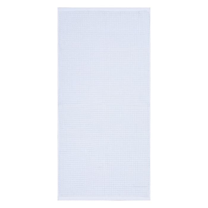 Полотенце банное вафельное «Этель» Boho, 67×140 см, 100% хлопок, 290 г/м², белое