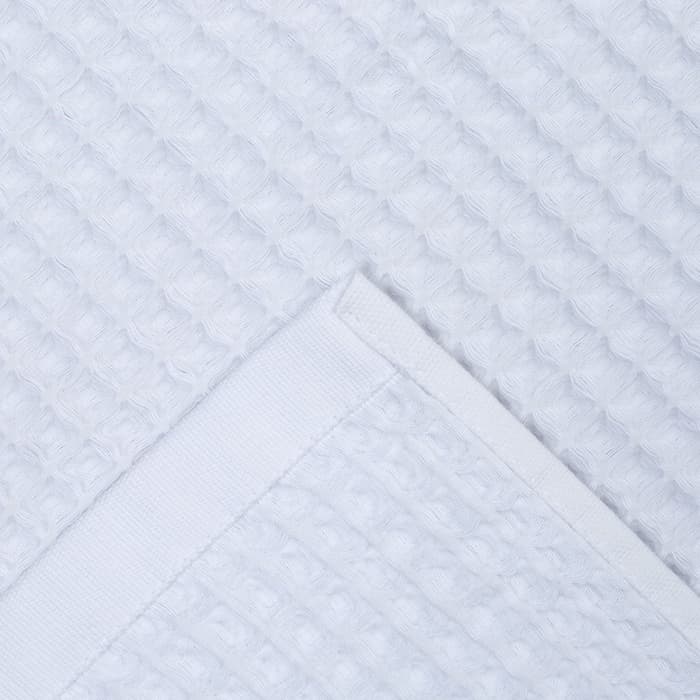 Полотенце банное вафельное «Этель» Boho, 67×140 см, 100% хлопок, 290 г/м², белое