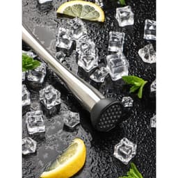 Мадлер - толкушка Magistro, 22 см, серебристый