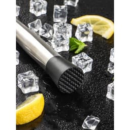 Мадлер - толкушка Доляна, 25 см, серебристый