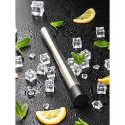 Мадлер - толкушка Доляна, 25 см, серебристый