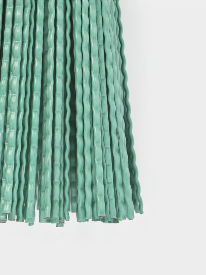 Метла полипропиленовая, с берёзовым черенком, бесфланцевая, МИКС