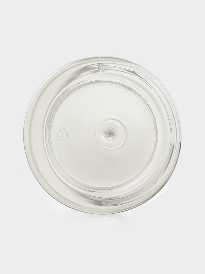 Ёмкость для сыпучих продуктов Asti, 1.5 л, d=9.2 см, h=27 см, пластик, прозрачная, крышка чёрная