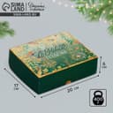 Упаковка для кондитерских изделий «С Новым годом», 20×17×6 см