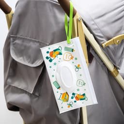 Контейнер для салфеток с петелькой «Коляски», МИКС