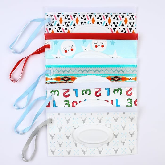 Контейнер для салфеток с петелькой «Коляски», МИКС