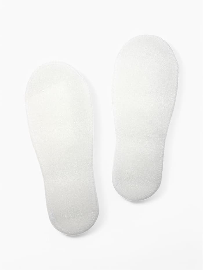 Тапочки одноразовые, антикризисные, подошва 4 мм, белые, 42 р.