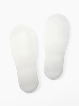 Тапочки одноразовые, антикризисные, подошва 4 мм, белые, 42 р.