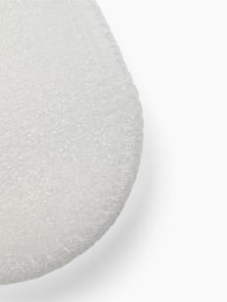 Тапочки одноразовые, антикризисные, подошва 4 мм, белые, 42 р.