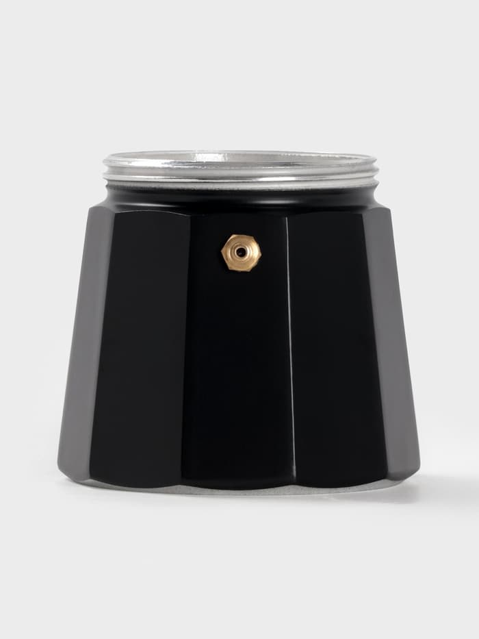 Кофеварка гейзерная Доляна Alum black, на 6 чашек, 300 мл, алюминий, чёрная