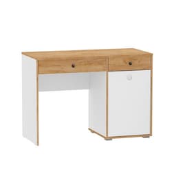 Стол письменный «Вуди 12.42», 1100×527×784 мм, цвет белый/дуб золотой