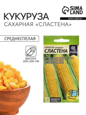 Семена Кукуруза сахарная «Сластена», 5 г, «Семена Алтая»