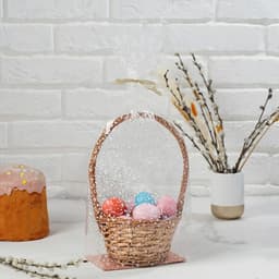 Пакет «Подарочный», с жестким дном, МИКС, 11×17×55 см