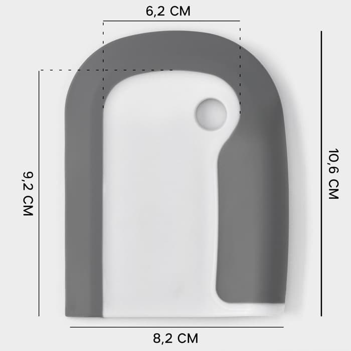 Скребок для мытья посуды, чистки плит