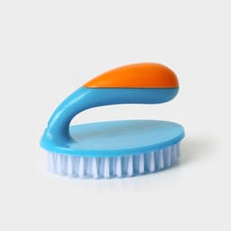 Щётка утюжок для уборки «Удобная», с ручкой, пластик, 11×8×8 см, МИКС