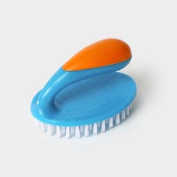 Щётка утюжок для уборки «Удобная», с ручкой, пластик, 11×8×8 см, МИКС