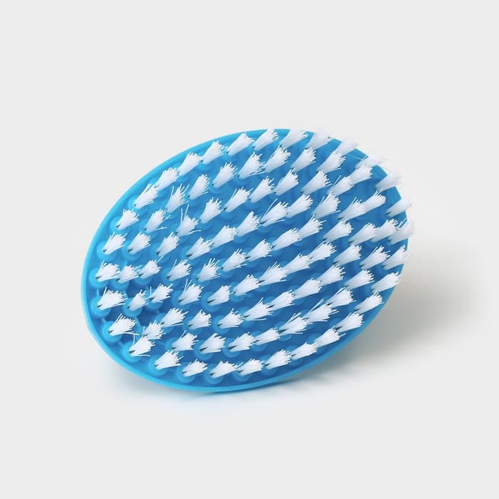 Щётка утюжок для уборки «Удобная», с ручкой, пластик, 11×8×8 см, МИКС