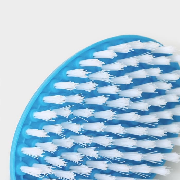 Щётка утюжок для уборки «Удобная», с ручкой, пластик, 11×8×8 см, МИКС