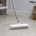 Щётка для подметания пола с водосгоном Доляна, черенок из нержавеющей стали, 28×6.5×117 см