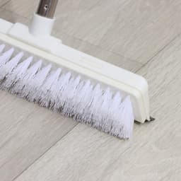 Щётка для подметания пола с водосгоном Доляна, черенок из нержавеющей стали, 28×6.5×117 см