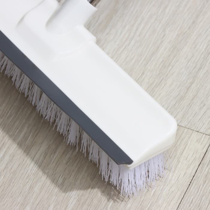 Щётка для подметания пола с водосгоном Доляна, черенок из нержавеющей стали, 28×6.5×117 см