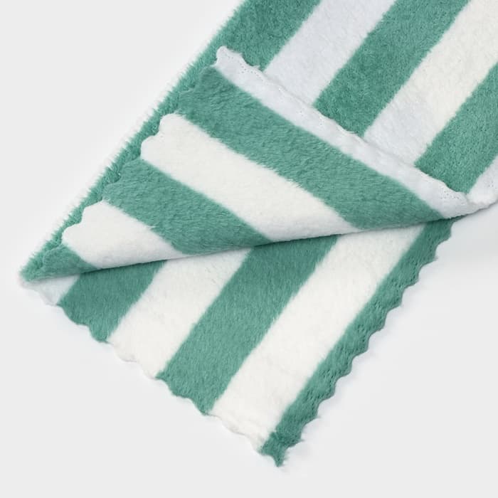 Салфетка для уборки Доляна «Полоски», микрофибра махровая, 30×30 см, МИКС