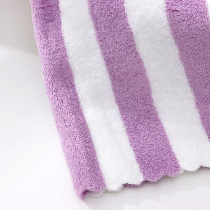 Салфетка для уборки Доляна «Полоски», микрофибра махровая, 30×30 см, МИКС