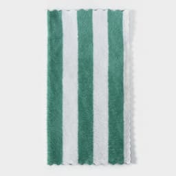 Салфетка для уборки Доляна «Полоски», микрофибра махровая, 30×30 см, МИКС