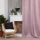 Штора портьерная «Этель. Классика», светло-розовая, 250×265 см